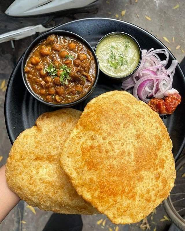 Chole Bhature Platter